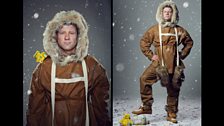 Dermot O'Leary is Sir Ernest Shackleton