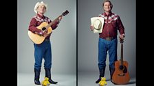 Sir Terry Wogan is Singing Cowboy Gene Autry