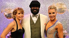 Darcey and Natalie meet Gregory Porter