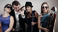 Julie Price (bassoon), James Black (clarinet), Kate Walter (flute), Claire Webster (contrabassoon)