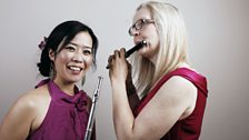 Tomoka Mukai (flute), Kathleen Stevenson (piccolo)