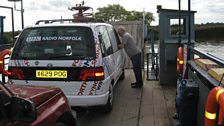 Clue three seemed to be leading to Loddon, which meant a trip across the water on the famous Reedham Ferry