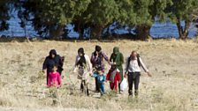 Most refugees and migrants in Lesbos arrive at Molyvos, the nearest crossing point from Turkey.