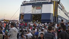 Ferry to Athens