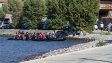 Arriving in Lesbos