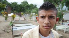 Darwin, 15, from San Pedro Sula, Honduras