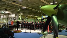  Singers at The Royal Air Force Museum, London