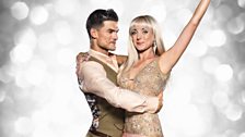 Helen George and Aljaz Skorjanec