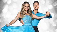 Kellie Bright and Kevin Clifton