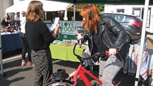 The Brecks Food Festival in Swaffham was the location for the fifth and final clue