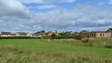 The school and it's masses of playing area.