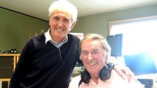 Tony Christie poses with Terry Wogan