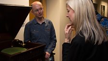 Jarvis Cocker and Mary Anne Hobbs at the British Library