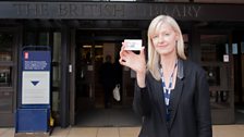 Jarvis Cocker and Mary Anne Hobbs at the British Library