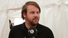 Beartooth backstage at Reading Festival 2015