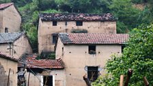 Abandoned Chinese rural village