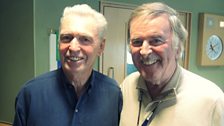 Georgie Fame poses with Sir Terry Wogan