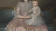 The Countess of Altamira and Her Daughter, María Agustina, 1787-8