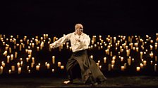 Christopher Purves as Saul in Barrie Kosky's production of Handel's Saul from Glyndebourne Festival this year