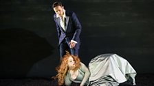 David (Iestyn Davies) & Michal (Sophie Bevan) in Barrie Kosky's production of Saul from the Glyndebourne Festival 2015