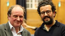 Hisham Matar and James Naughtie