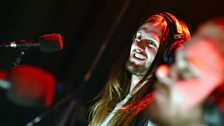 While She Sleeps in session at Maida Vale Studios