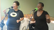 Saun and Starr perform for Weekend Wogan