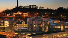 The Scottish Parliament complex