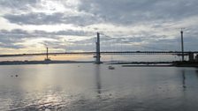 The bridges at twilight