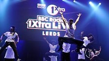 Fekky dancers at 1Xtra Live in Leeds