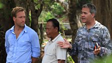 Ben Fogle and judges Matt and Mai