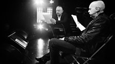 Nicolai Khalezin rehearses with Neil Tennant