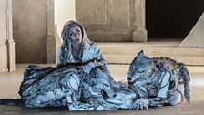 Margherita (Annunziata Vestri) with the spirits of Macdonald and Duncan in Guglielmo Ratcliff at Wexford Opera Festival 2015