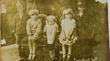 Alice with four of her five siblings – she is the blond child in the middle