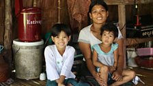 This family in an illegal settlement near Yangon face eviction from their one-room home in order to make way for a new road.