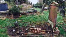 Grave-hunting in St Michael's churchyard (4)