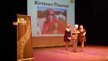 Kirsteen Thorne, who recently stood down from sharing the clue-hunting role with Sophie, was also there