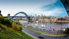 A stunning view from Sage Gateshead - the venue for Free Thinking Festival