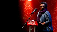 US poet, Claudia Rankine delivers the Free Thinking lecture