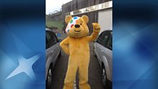 Tha Pudsey deiseil is deònach airson an dàrna latha dhen dùbhlan