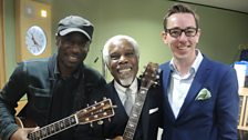 Billy Ocean poses with Ryan Tubridy