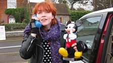 Never let it be said that they issue us with some Mickey Mouse equipment at ý Radio Norfolk!