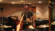 Arcane Roots in session at Maida Vale Studios