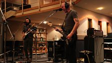 Arcane Roots in session at Maida Vale Studios