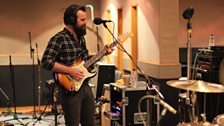 Arcane Roots in session at Maida Vale Studios