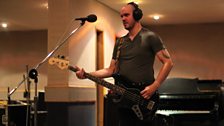 Arcane Roots in session at Maida Vale Studios