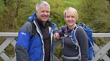 Derek and Lisa on Devil's Bridge