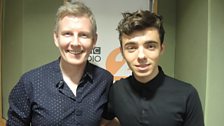 Nathan Sykes joined Patrick Kielty