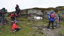 Filming the Wayfarer memorial plaque