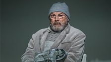 Klaus Maria Brandauer as Olai in Morgen und Abend at the Royal Opera House, Covent Garden